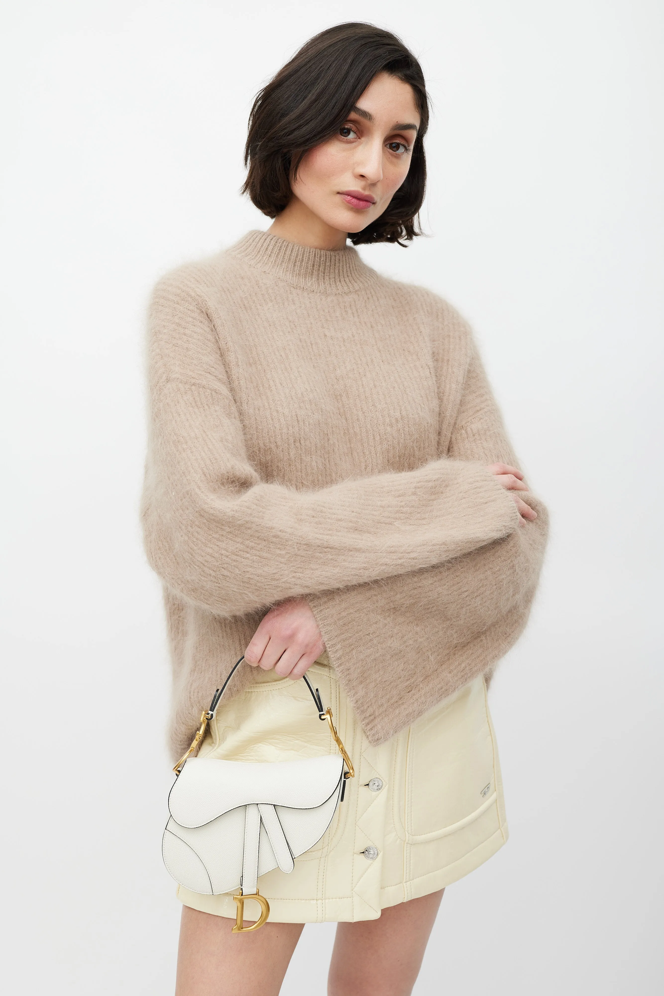 2020 Leather Mini Saddle Bag