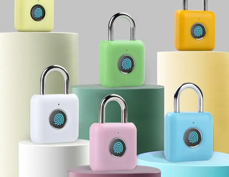 Anti-theft fingerprint padlock