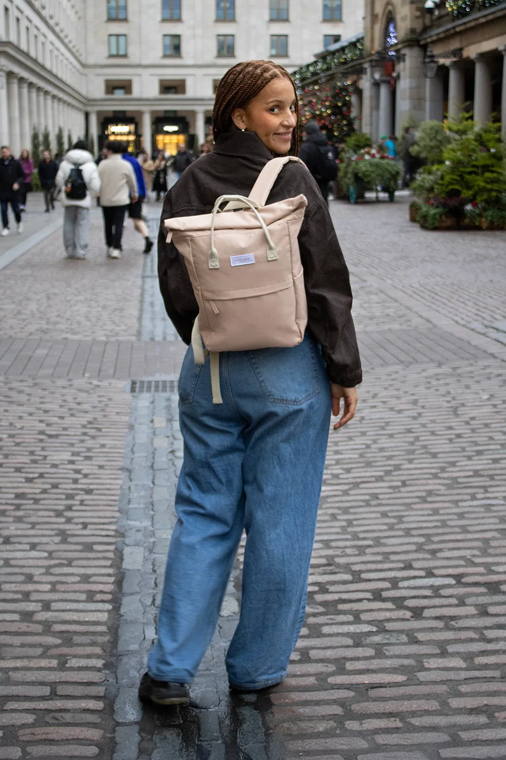 Beige | Hackney Backpack | Medium