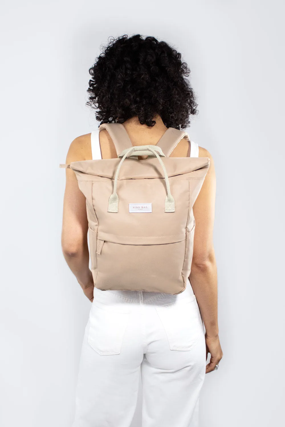 Beige | Hackney Backpack | Medium