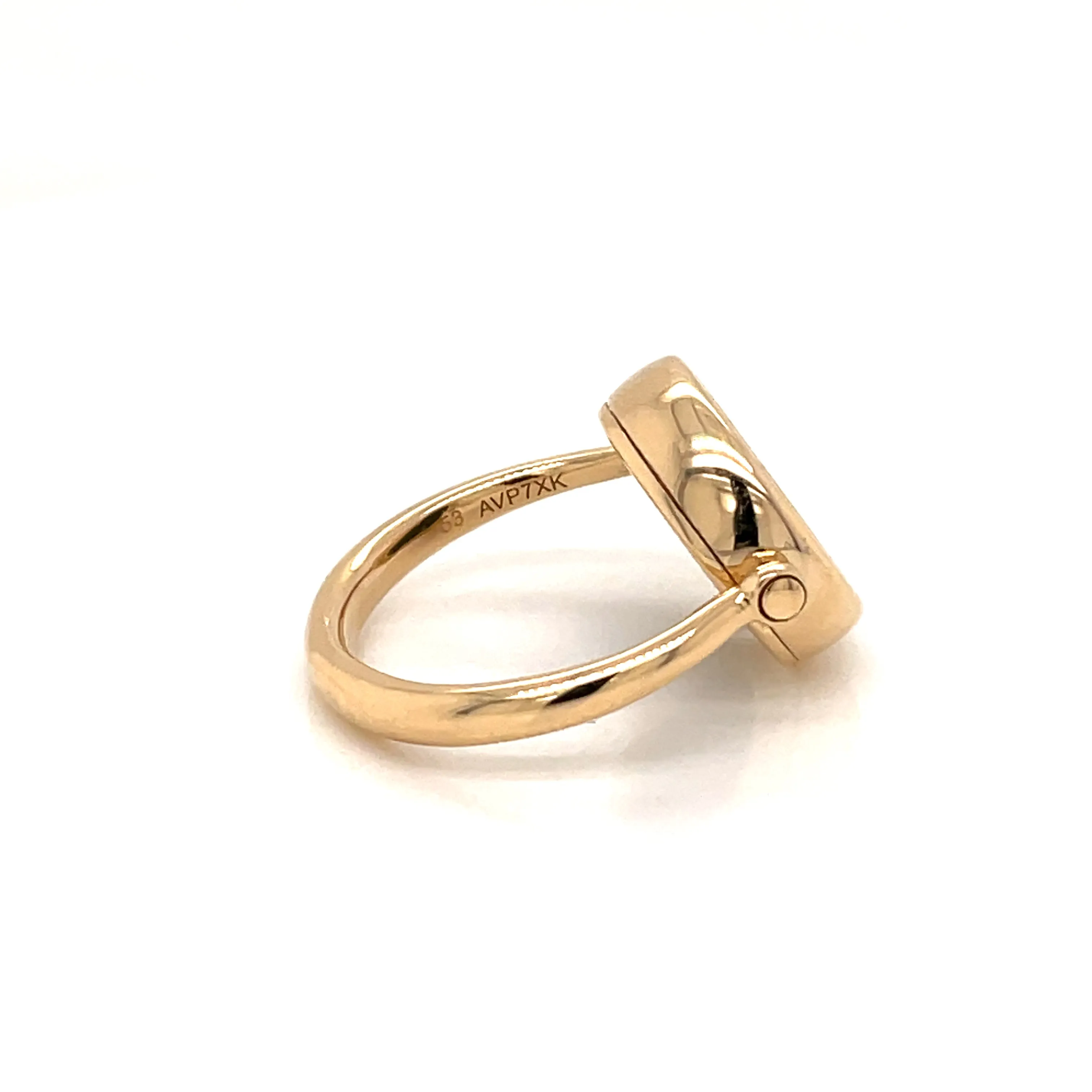 Bulgari Monete Ancient Coin Gold Flip Ring