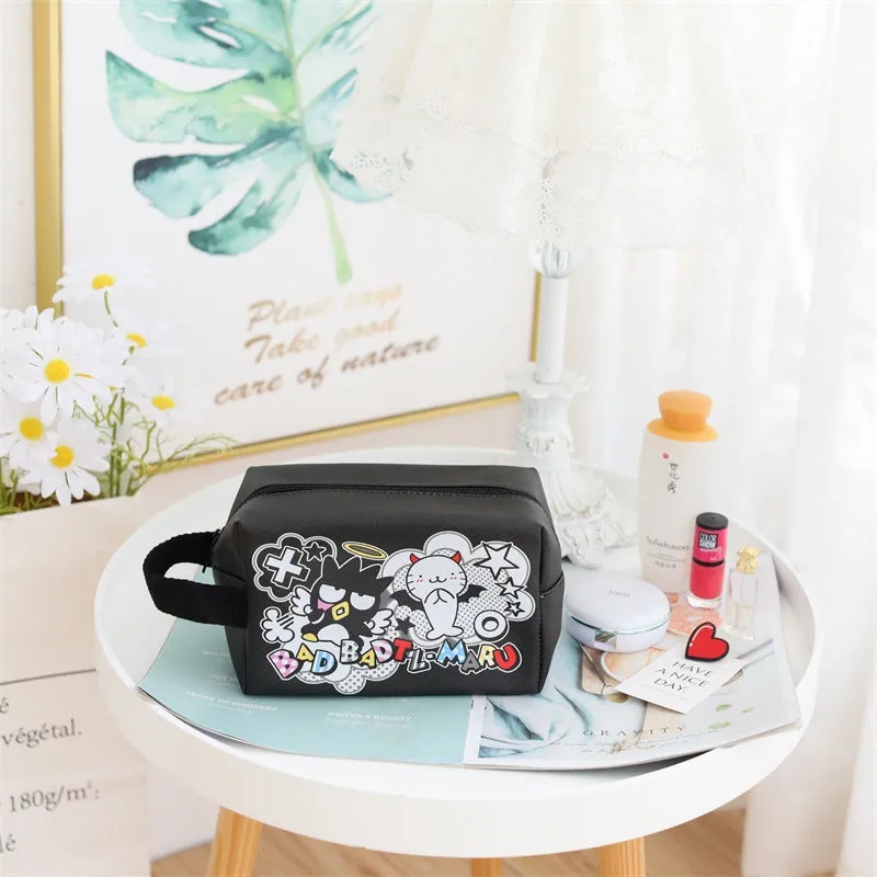 Cartoon Figure Cosmetic Bag