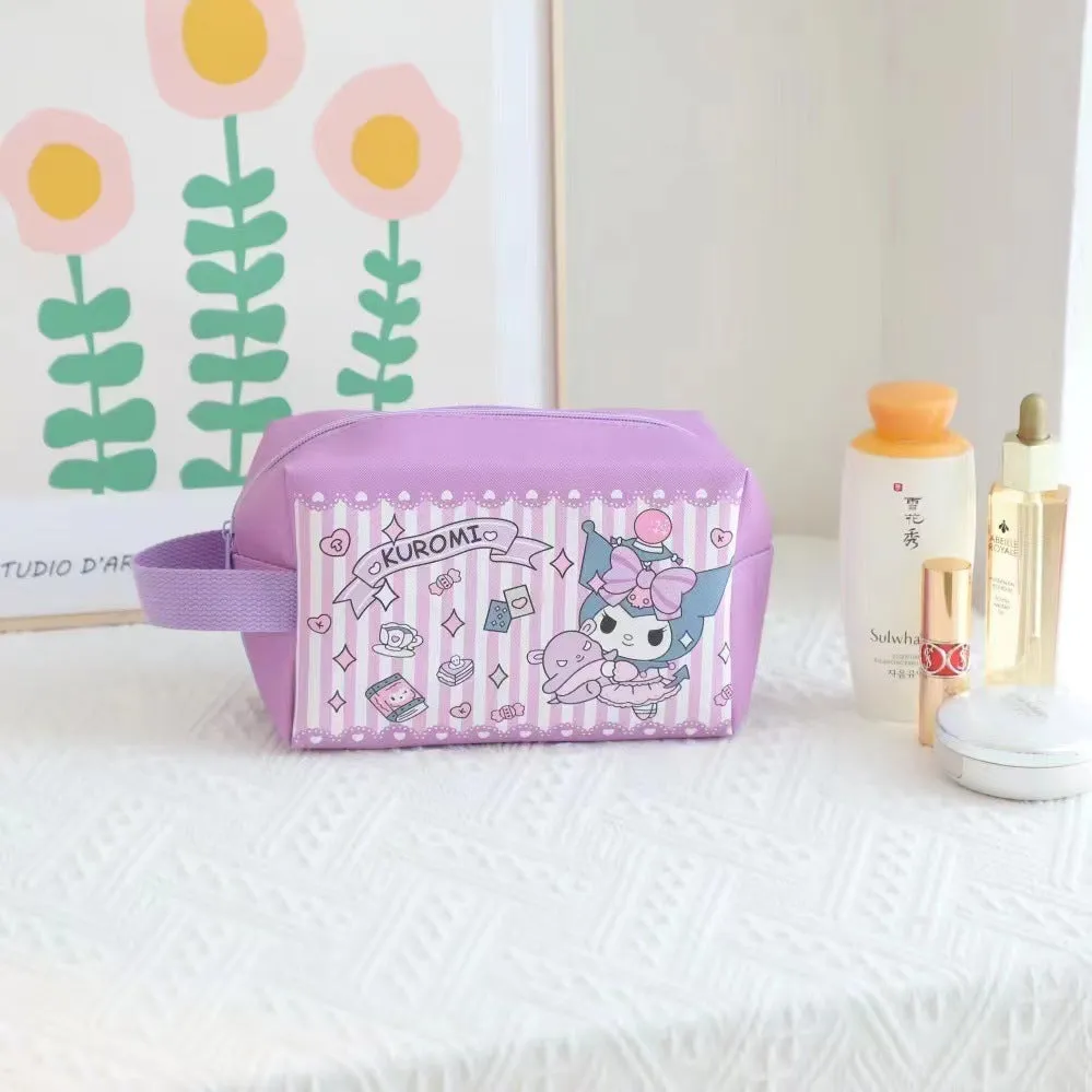 Cartoon Figure Cosmetic Bag