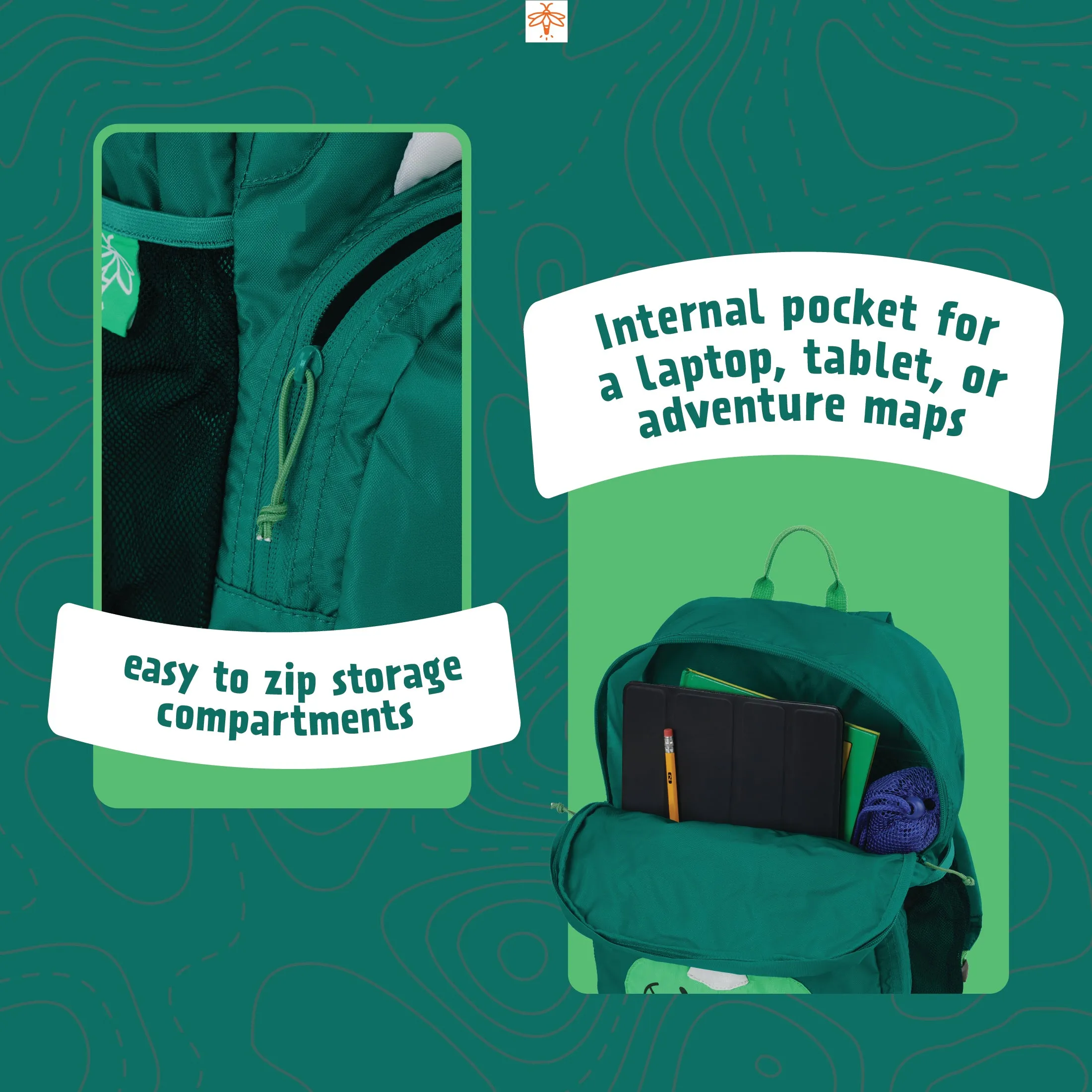 Chip the Dinosaur Kids' Backpack