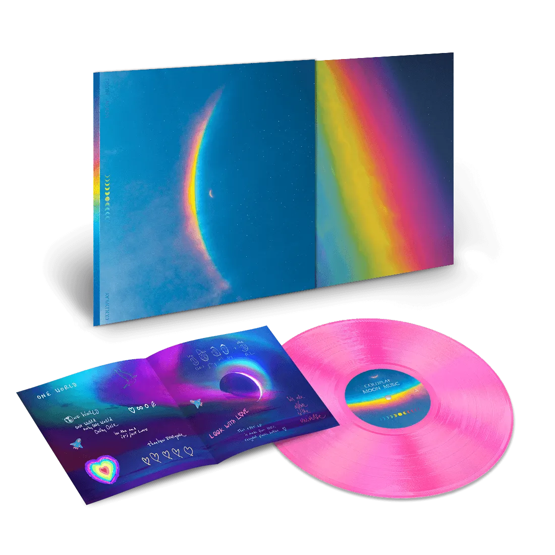 Coldplay- Moon Music (Pink Eco Vinyl) (DAMAGED)