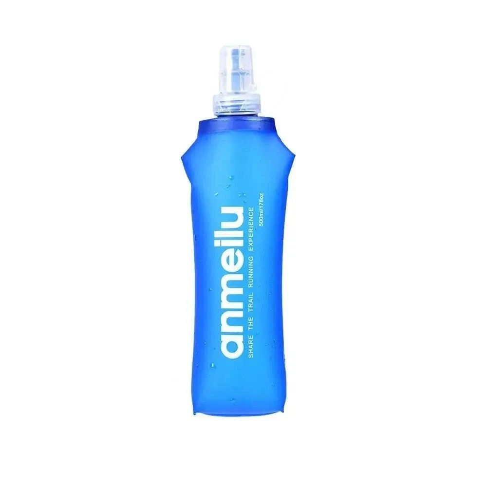 Collapsible Water Bag, Food-Grade TPU, Lightweight, Silicone Nozzle, Eco-Friendly, Convenient for Hiking, Cycling, and Travel
