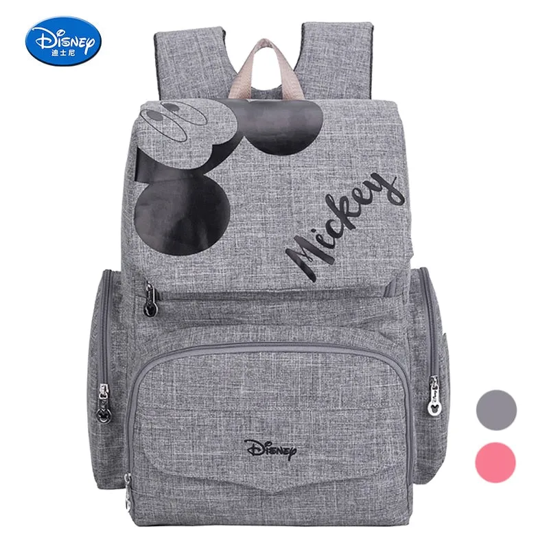 Diaper Bag Backpack For Mom With USB Port With Stroller Hooks