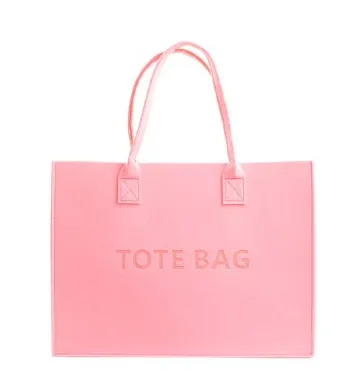 Felt Tote Bag 16"x12"