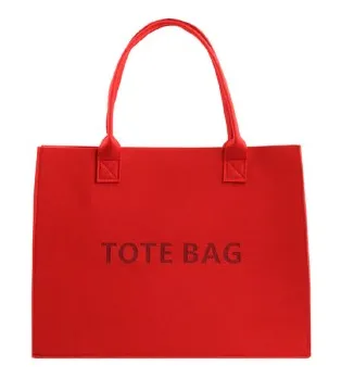 Felt Tote Bag 16"x12"