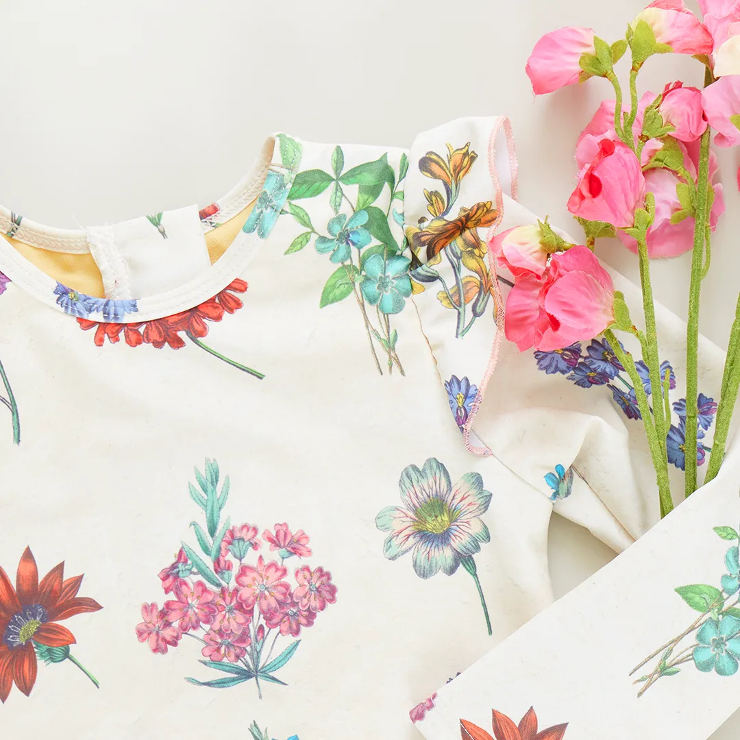 Girls Rachel Suit - Notebook Botanical