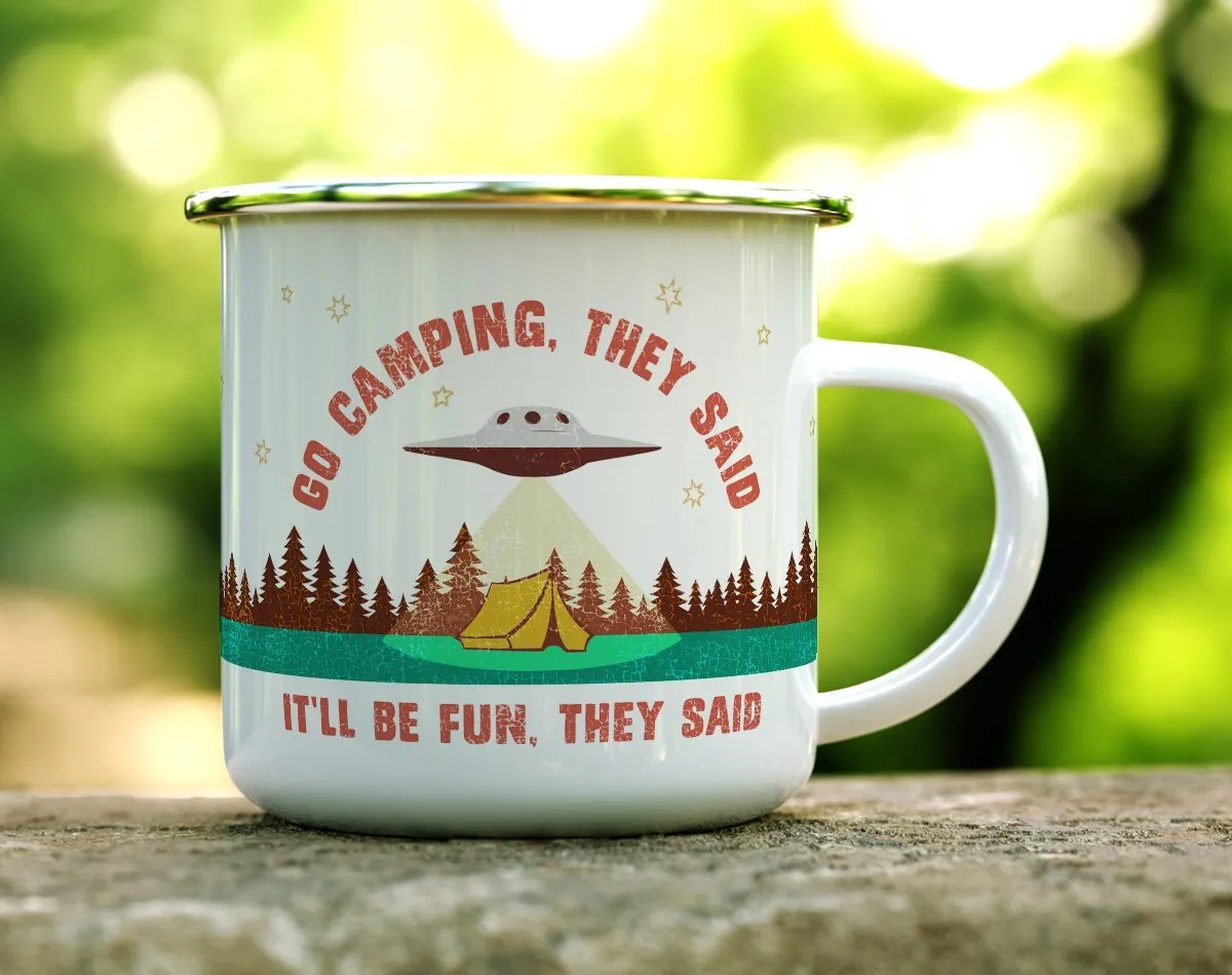 Go Camping They Said Camp Mug