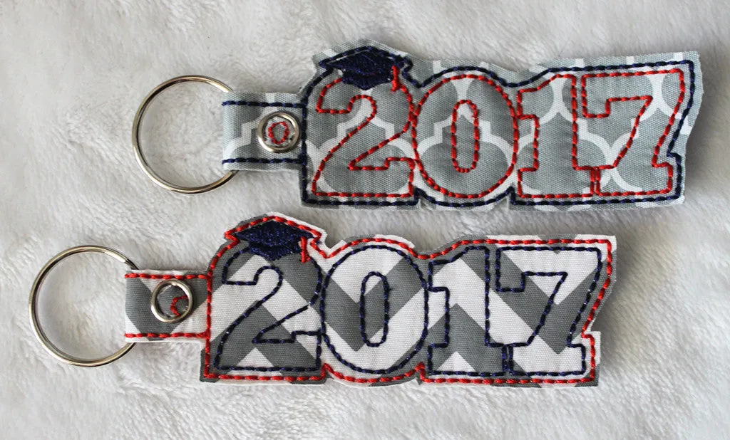 Graduation Year Keychain