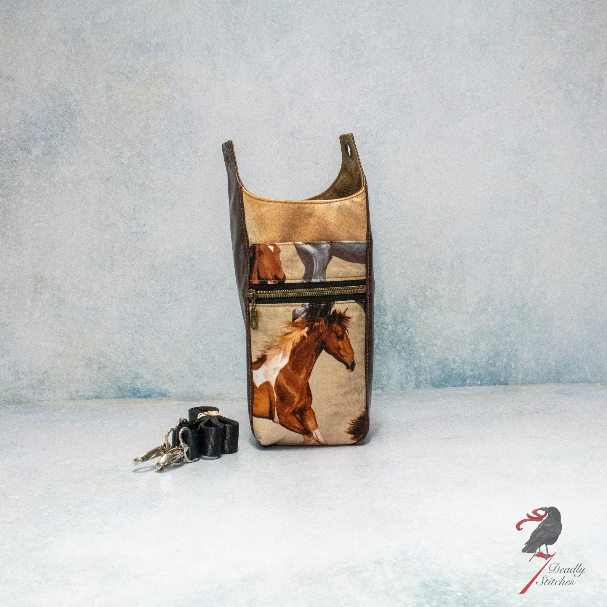 H2o2Go Bottle Bag - Horses