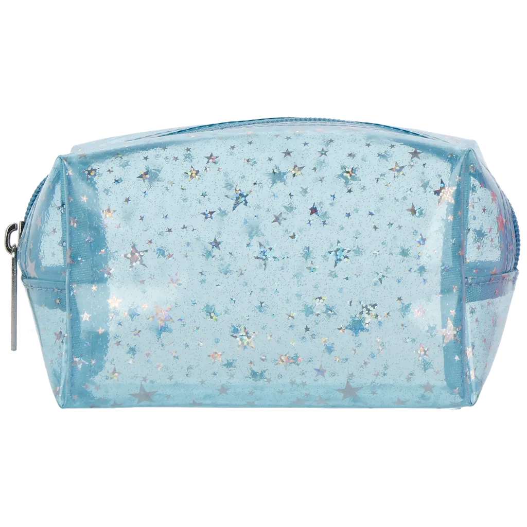 Iscream Color Block Clear Cosmetic Bag Set