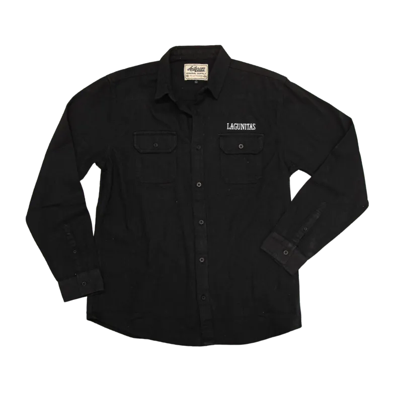 Lagunitas Solid Black Flannel