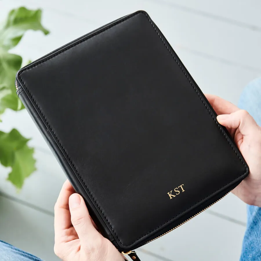 Leather iPad Travel Organiser