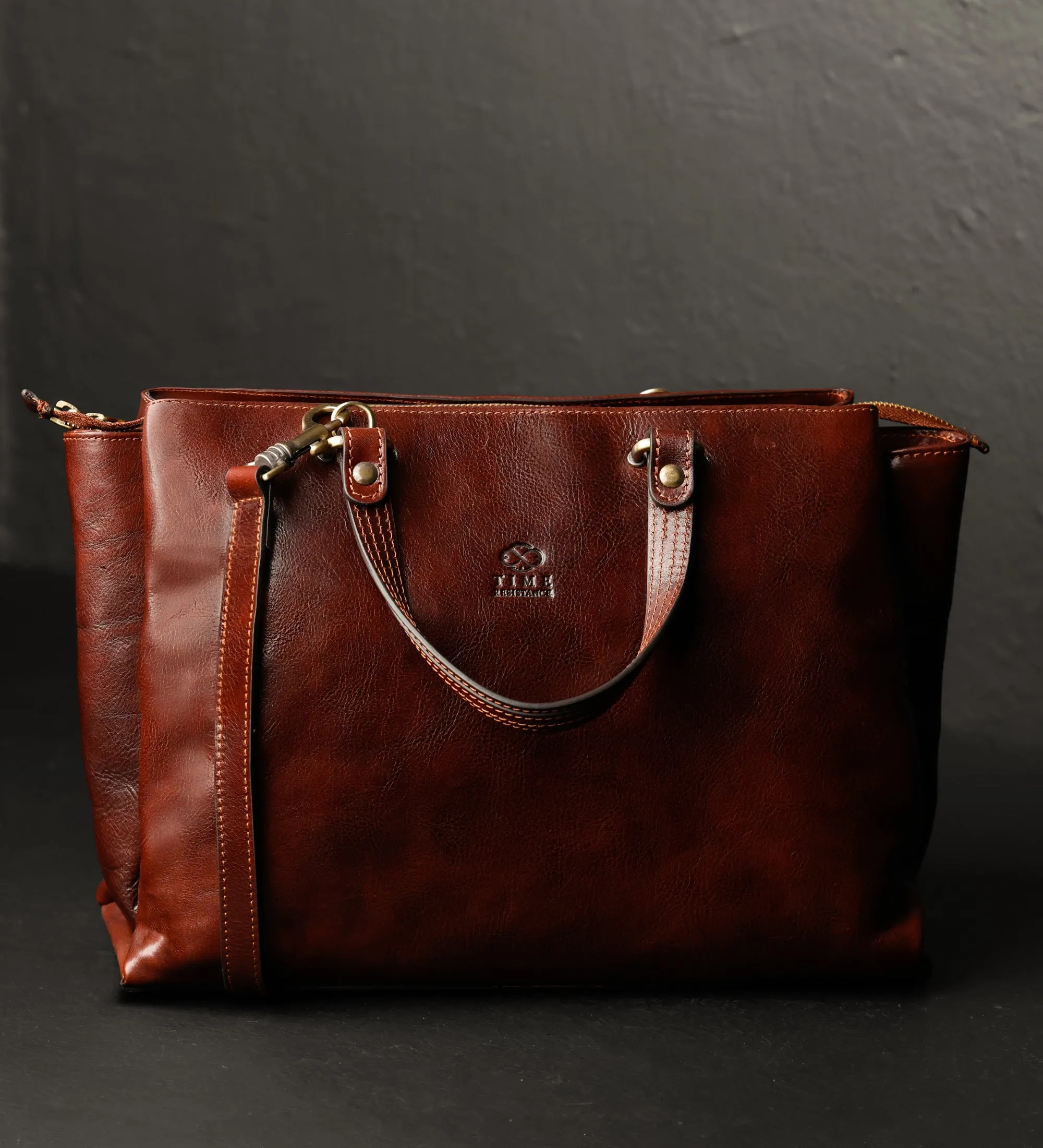 Leather Tote Bag Shoulder Bag for Women – The Scarlet Letter
