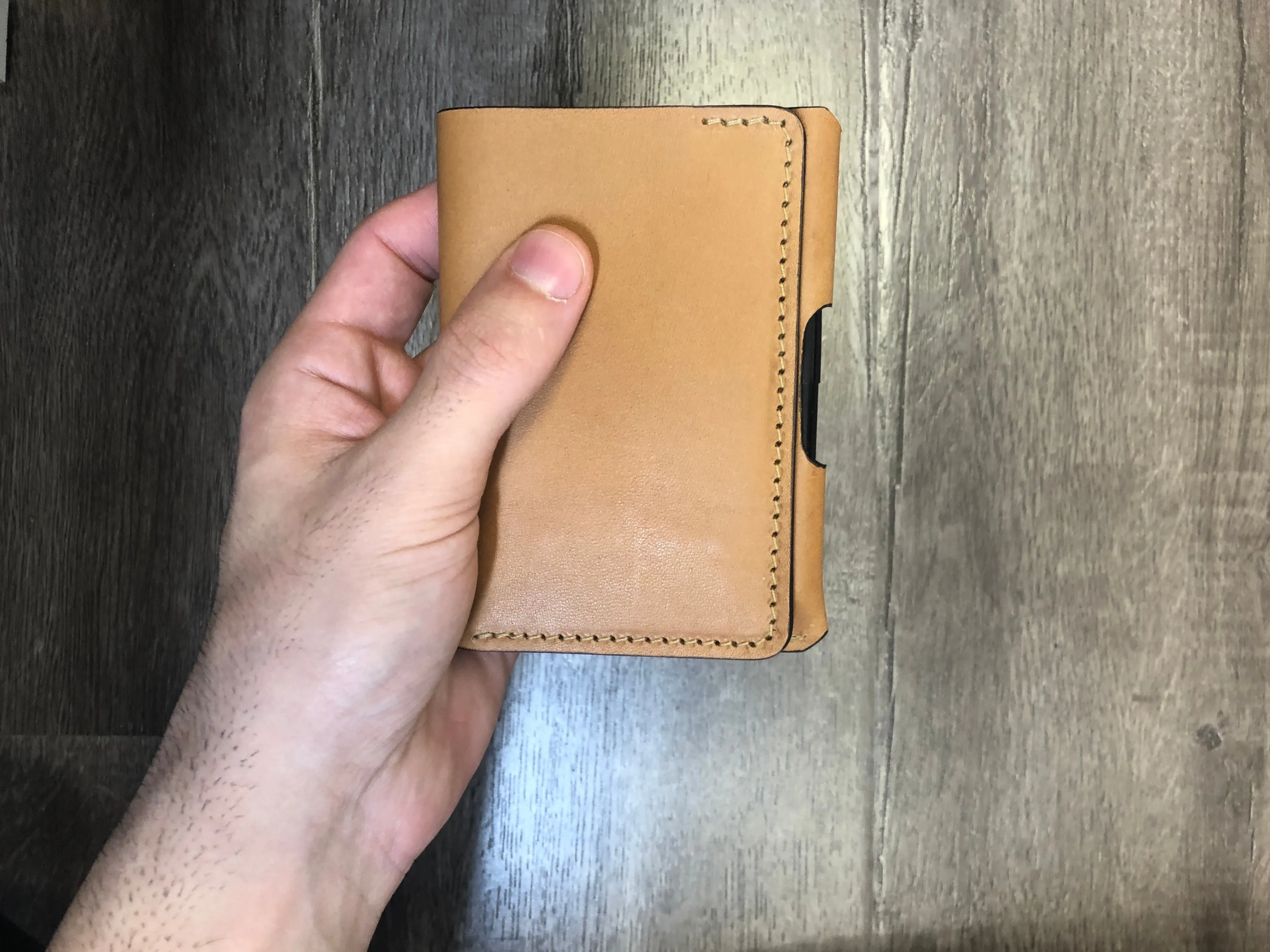 Leather Wallet Notebook Combo with Pen