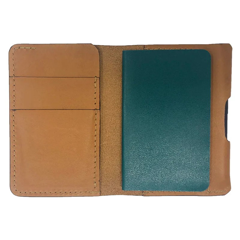 Leather Wallet Notebook Combo with Pen