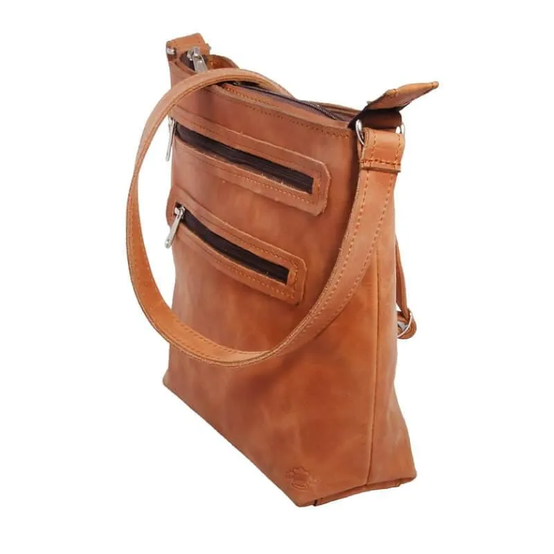 Lillie Leather Cross Body Bag