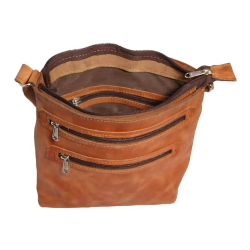 Lillie Leather Cross Body Bag