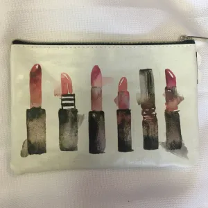 Lipstick Smudges Cosmetic Bag