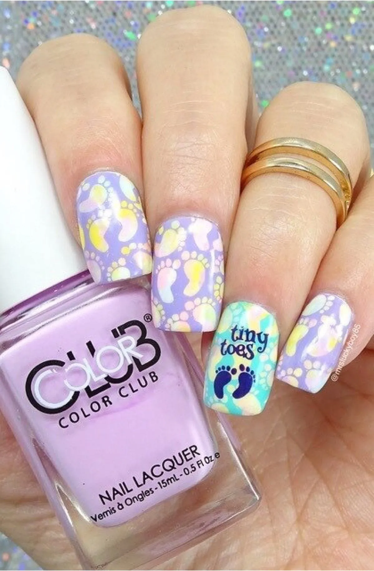 Little Baby - Uber Chic Stamping Plate