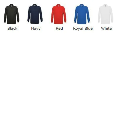 Long Sleeved Safran B&C Polo