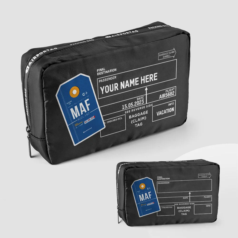 MAF - Packing Bag