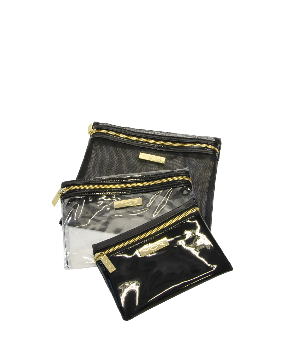 Melbourne Cosmetic Purse Trio