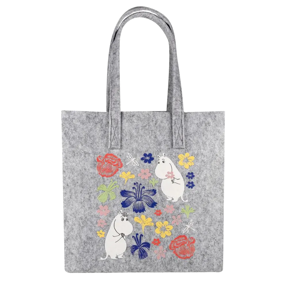 Muurla Moomin Flowers Tote Bag