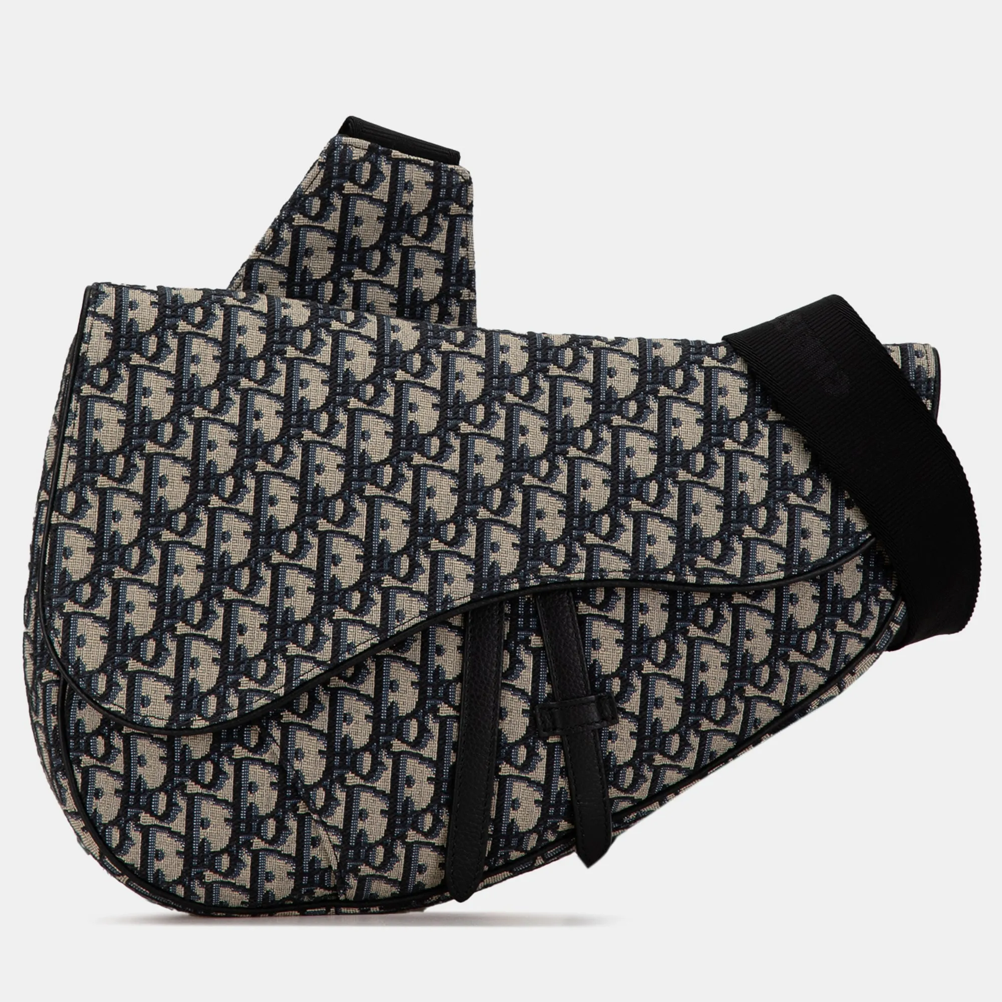 Oblique Saddle Crossbody Bag