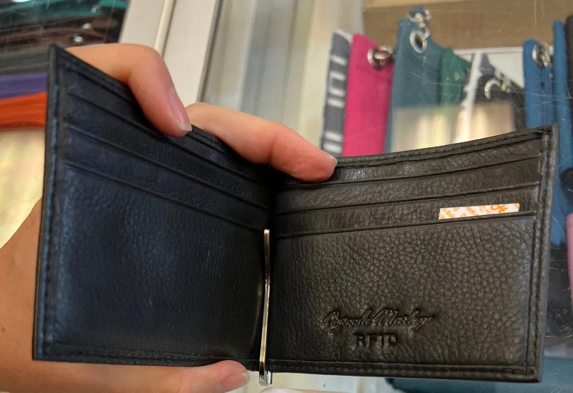 Osgoode Marley RFID Money Clip Leather Wallet- 1221/1317