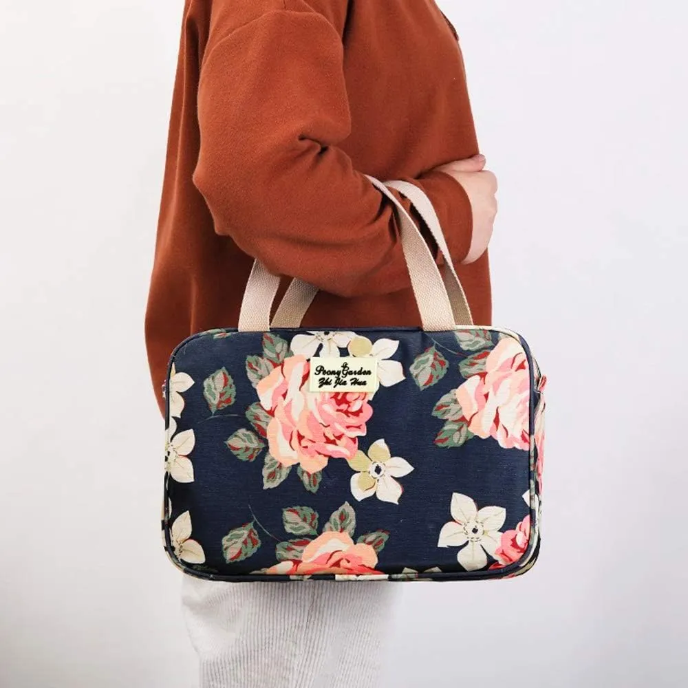 Oxford Rose Cosmetics Travel Bag