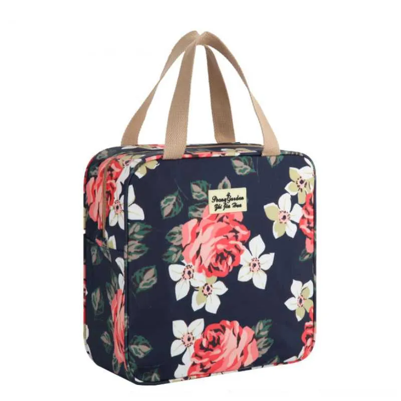Oxford Rose Cosmetics Travel Bag