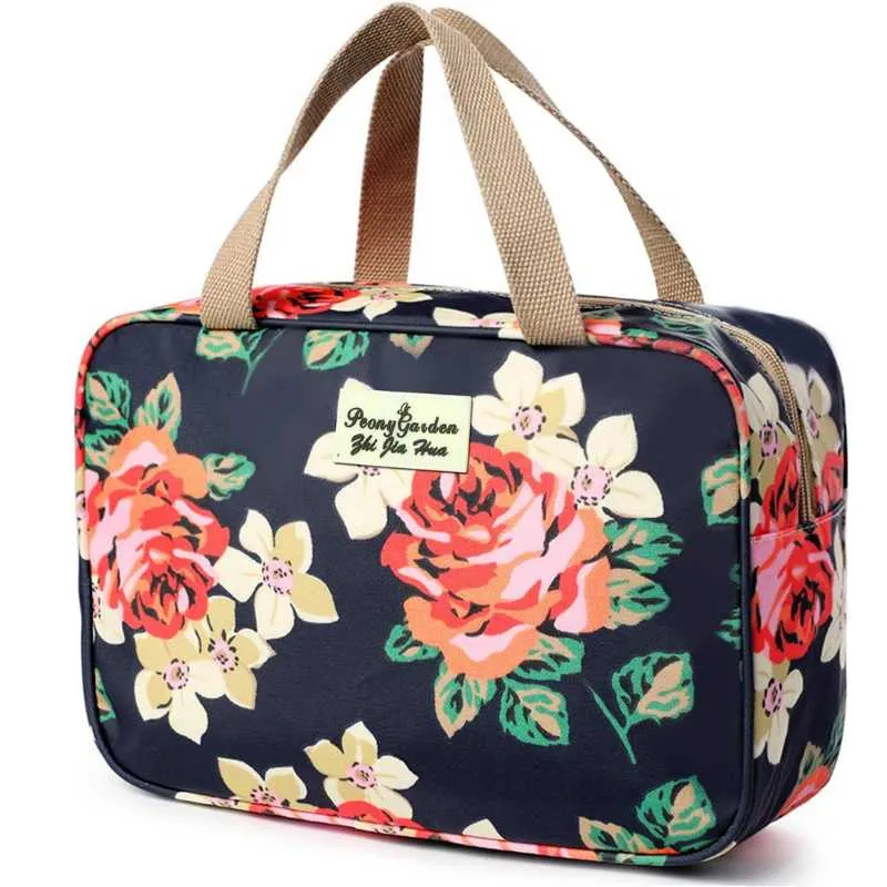Oxford Rose Cosmetics Travel Bag
