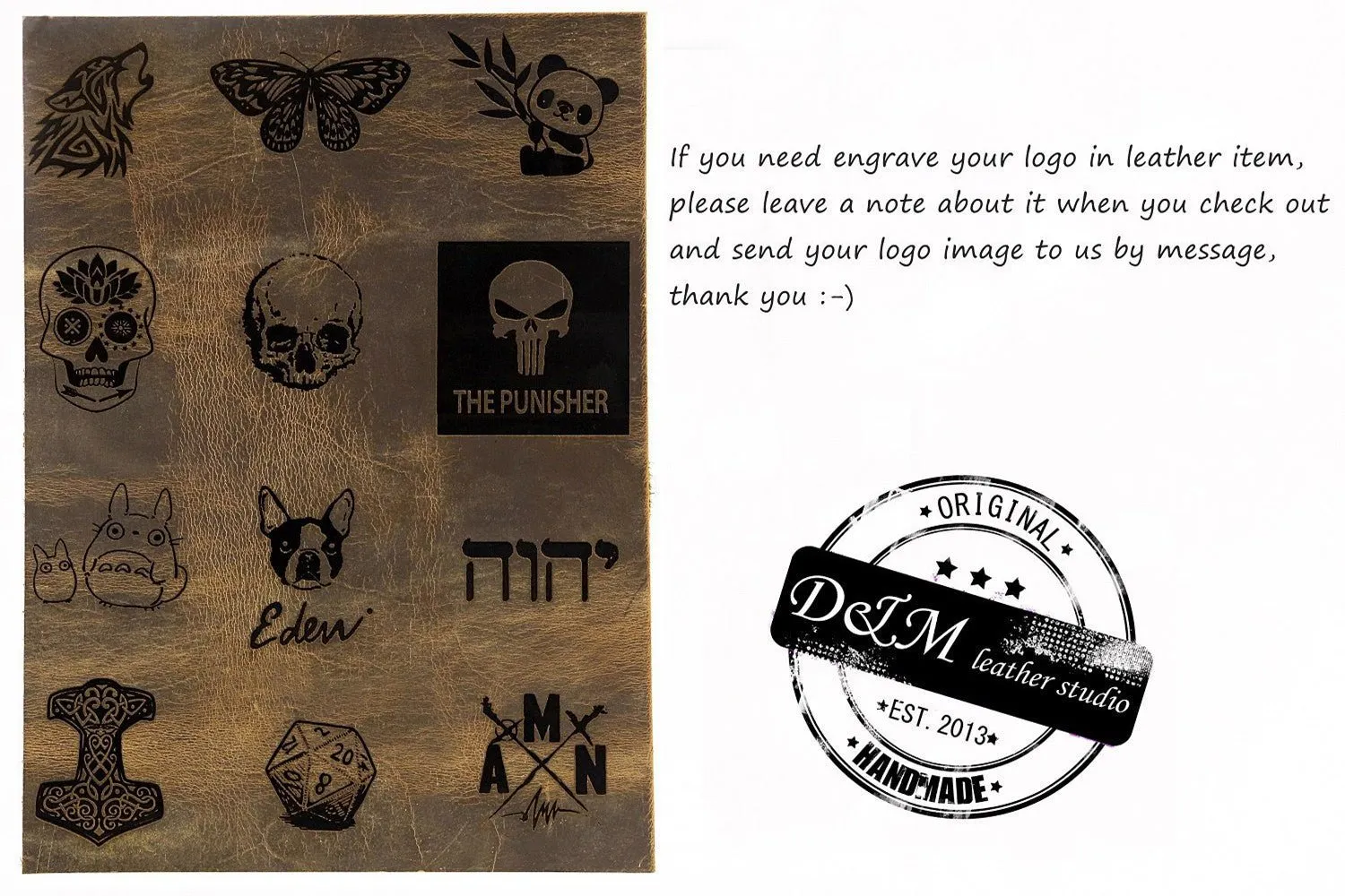 Personalized distressed leather iPad case portfolio sleeve for new iPad Pro 10.5 11 12.9