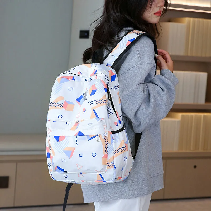Printed Backpack For School Kids Matching Backpack And Lunch Box Sets