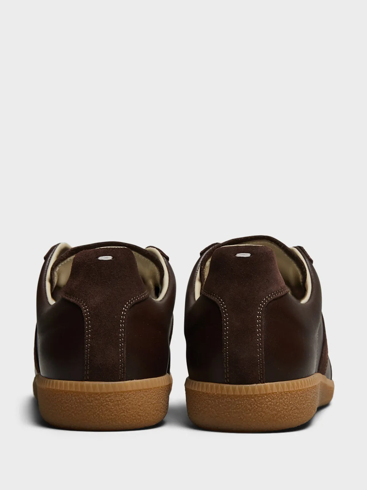 Replica Sneakers in Chic Brown