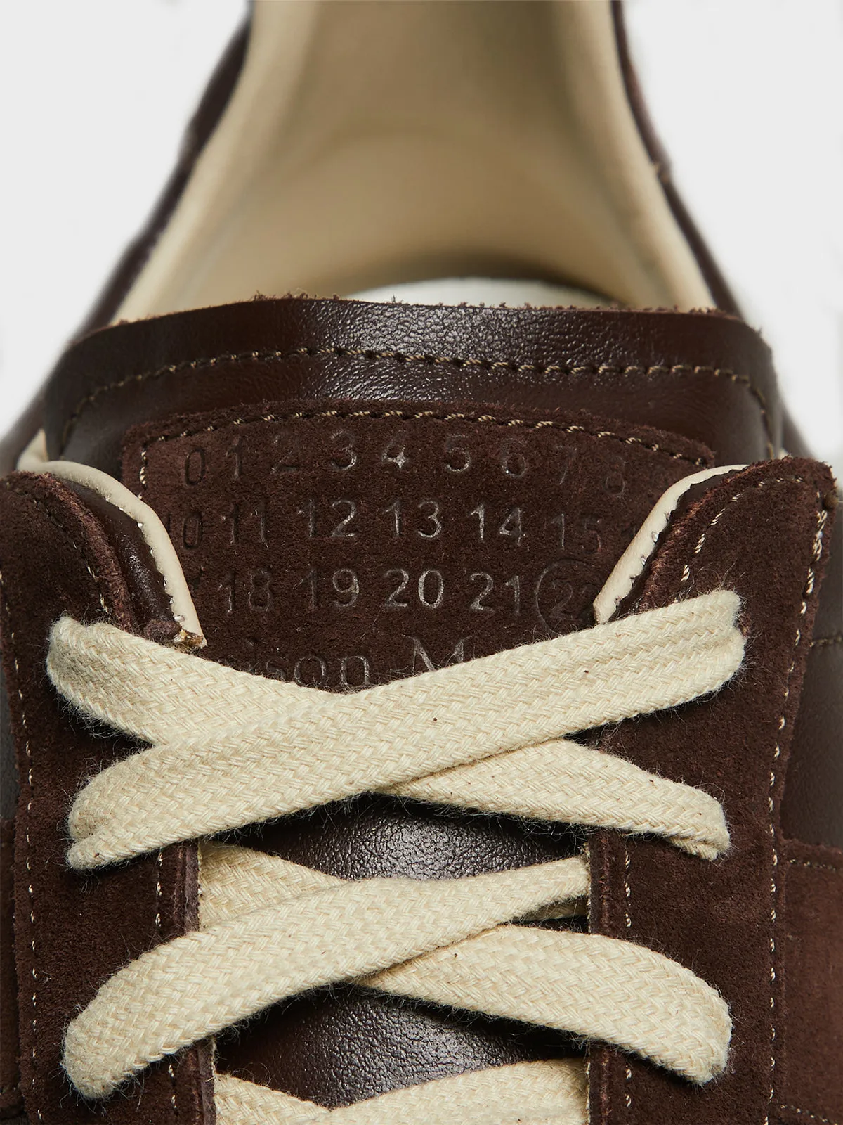 Replica Sneakers in Chic Brown