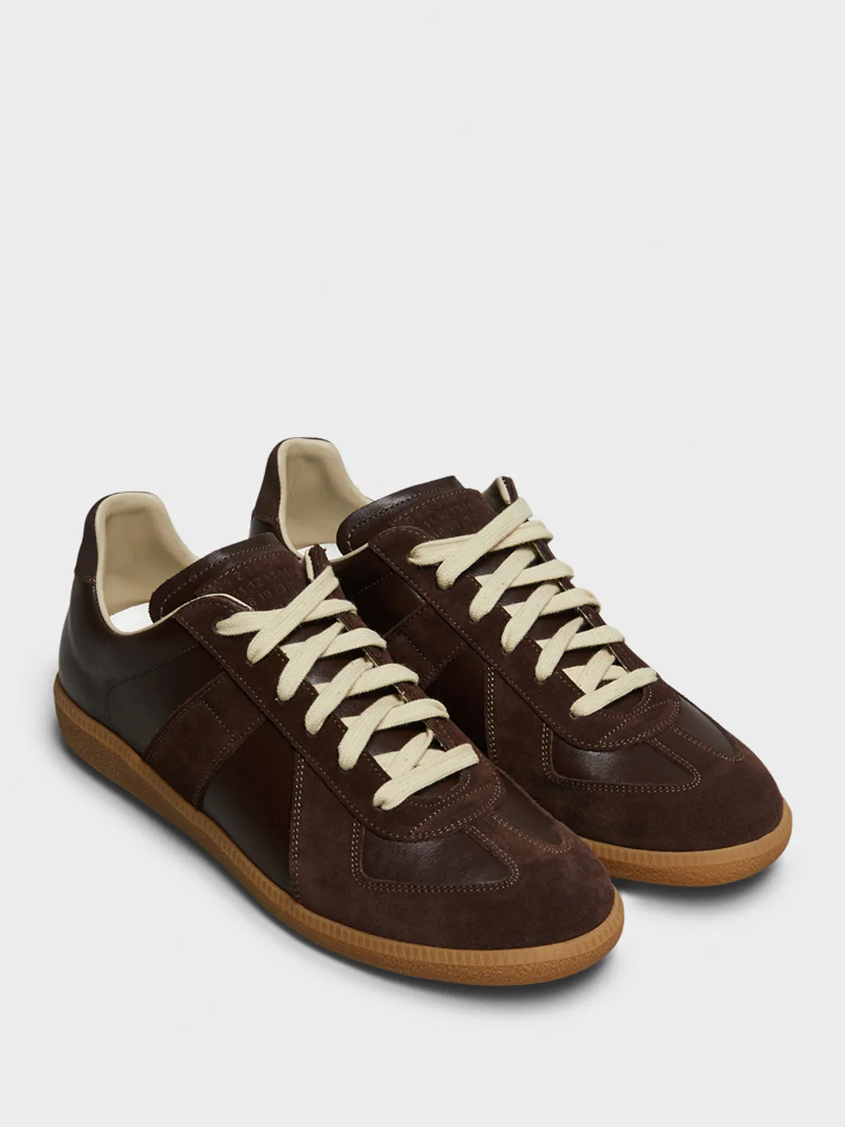 Replica Sneakers in Chic Brown