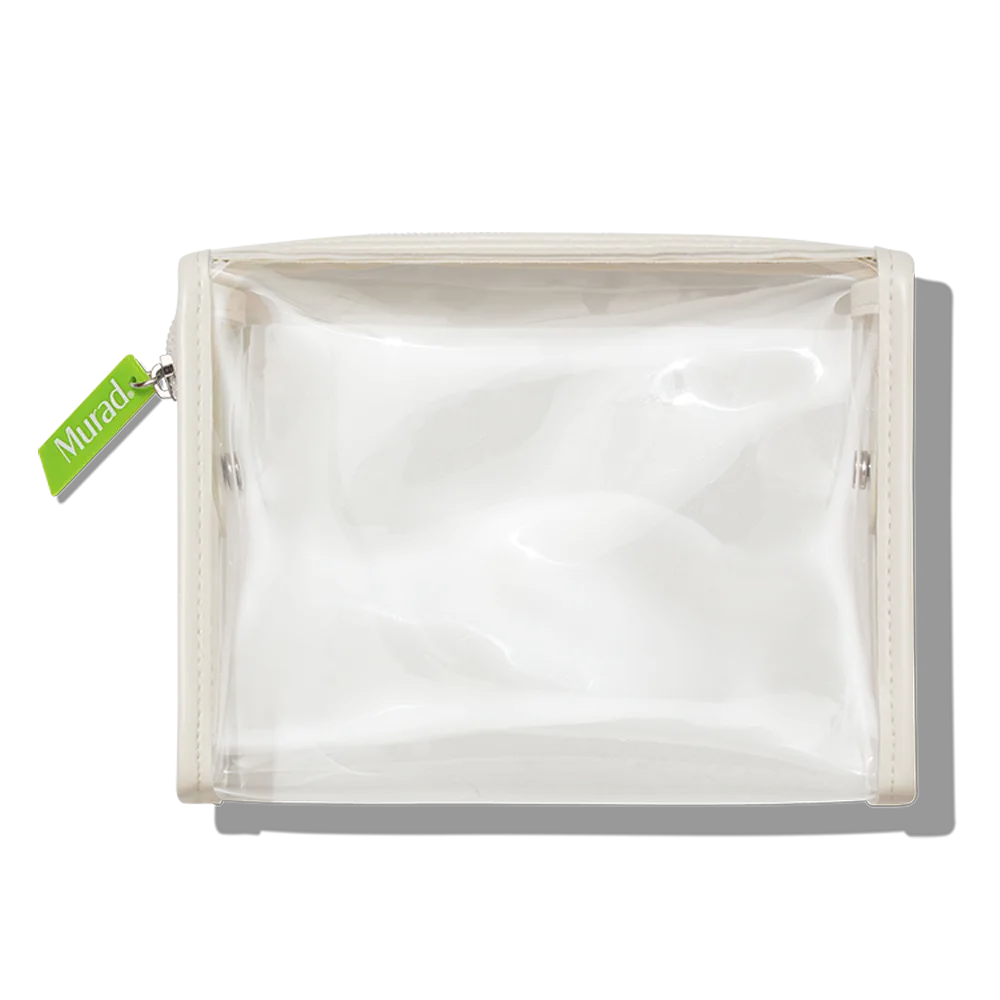 Resurgence White Cosmetic Bag