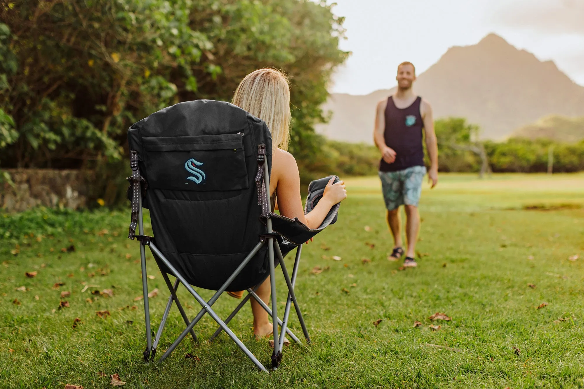 Seattle Kraken - Reclining Camp Chair