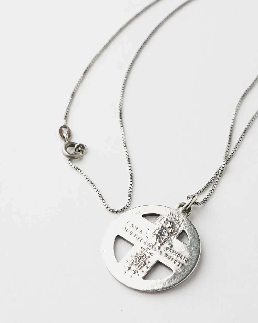 Silver Religious Pendant