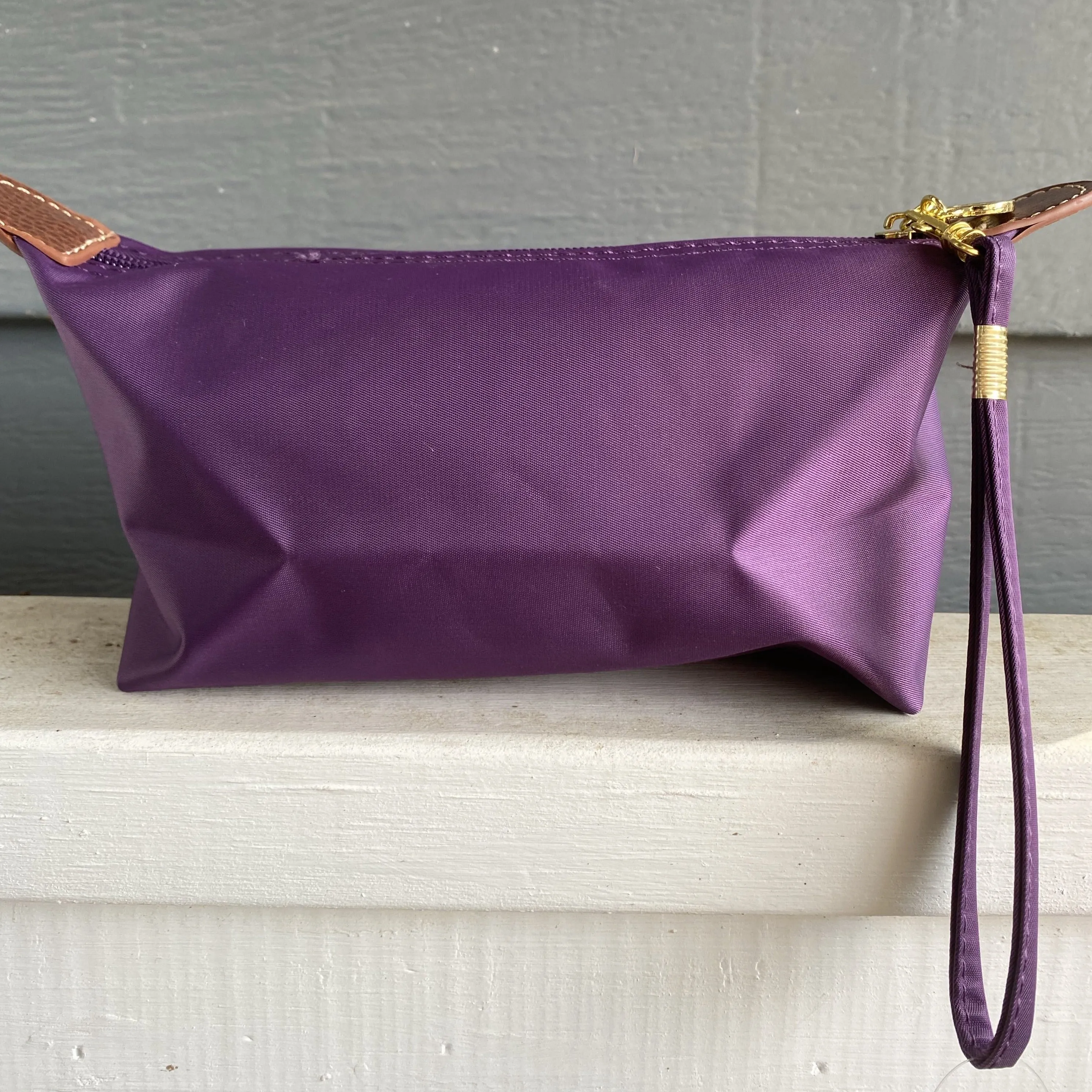 Small Essentials Bag with Wristlet Strap