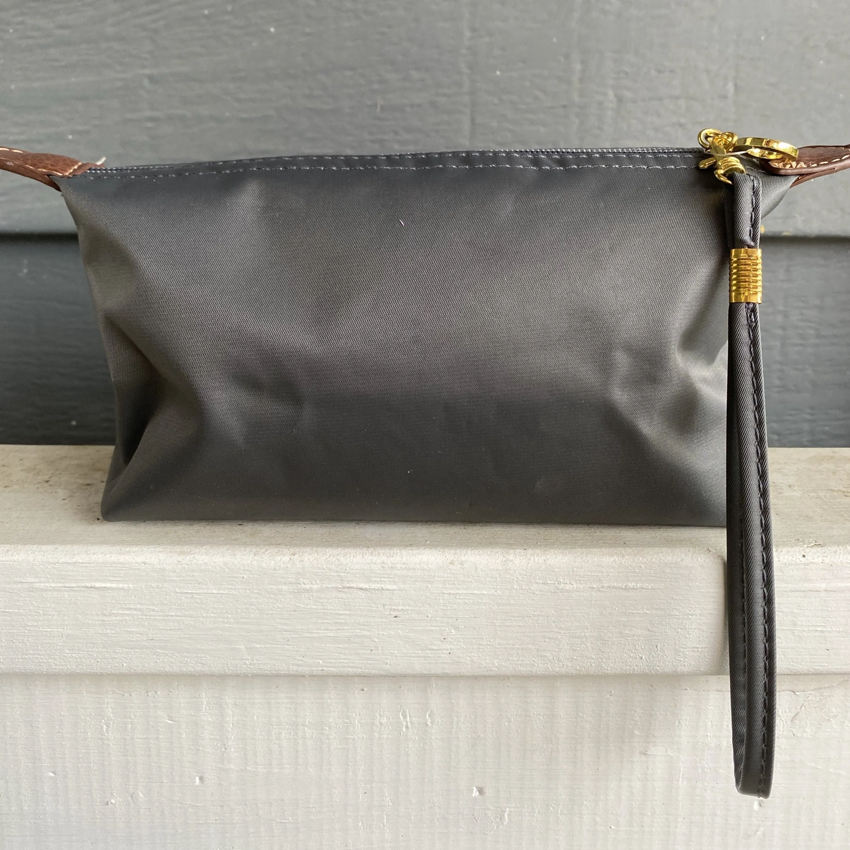 Small Essentials Bag with Wristlet Strap