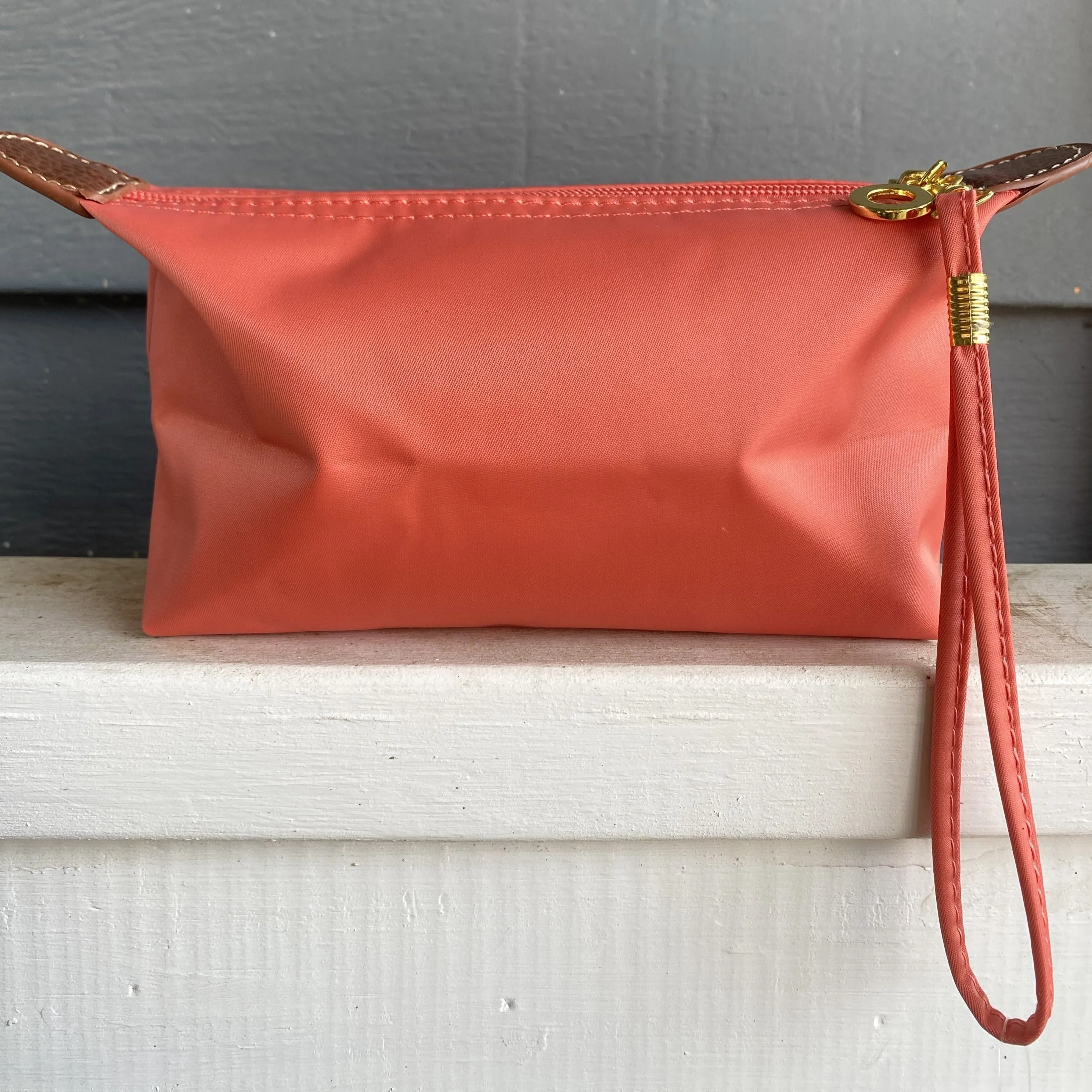 Small Essentials Bag with Wristlet Strap