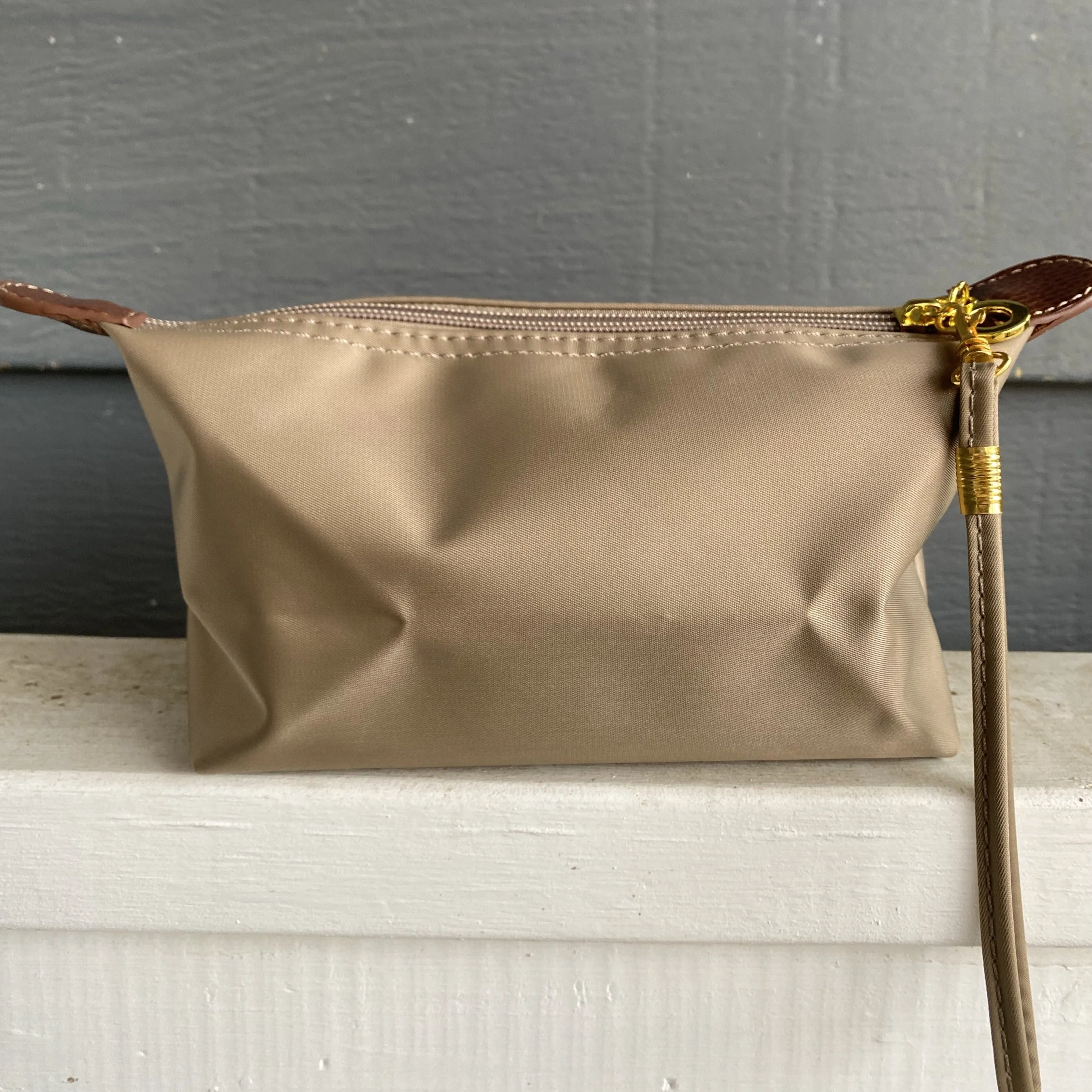 Small Essentials Bag with Wristlet Strap