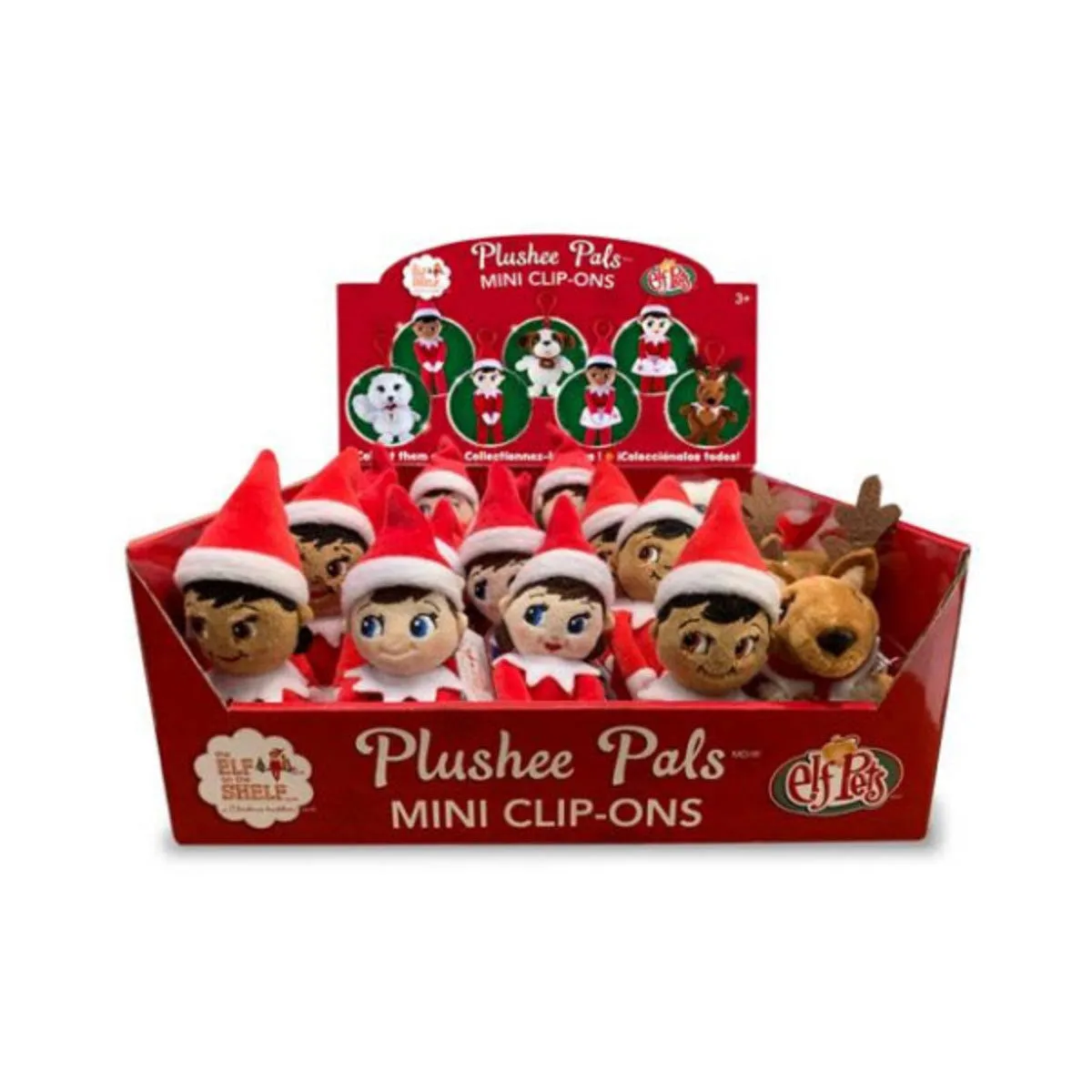 The Elf on the Shelf Plushie Pals Mini Clip Ons