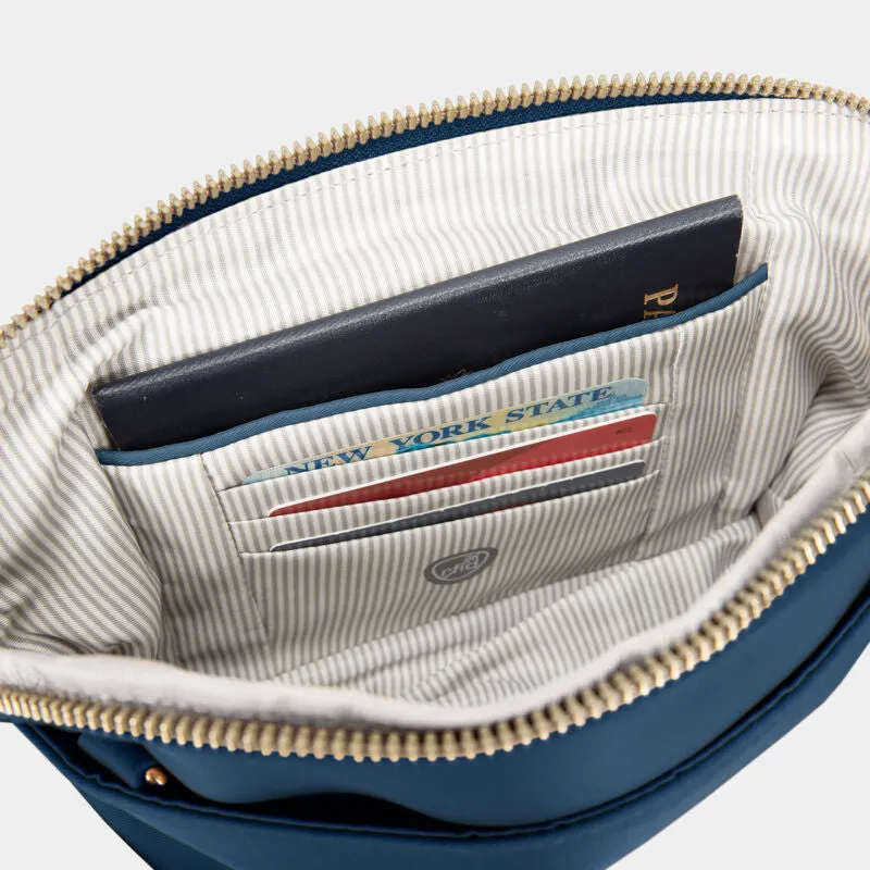 Travelon Anti-Theft Tailored Convertible Crossbody Clutch